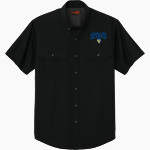 BELLWOOD-ANTIS HIGH SCHOOL BLUE DEVILS <span class="pdp-name-mascot">BELLWOOD - ANTIS BLUE DEVILS</span> CornerStone Men's Short Sleeve Select Ripstop Shirt Front Thumbnail