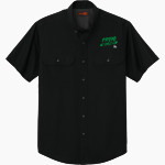 PROVO HIGH SCHOOL BULLDOGS <span class="pdp-name-mascot">PROVO BULLDOGS</span> CornerStone Men's Short Sleeve Select Ripstop Shirt Front Thumbnail