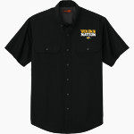 LATTA HIGH SCHOOL VIKINGS CornerStone Men's Short Sleeve Select Ripstop Shirt Front Thumbnail