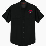 South Newton Middle School CornerStone Men's Short Sleeve Select Ripstop Shirt Front Thumbnail
