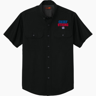 CornerStone Men's Short Sleeve Select Ripstop Shirt