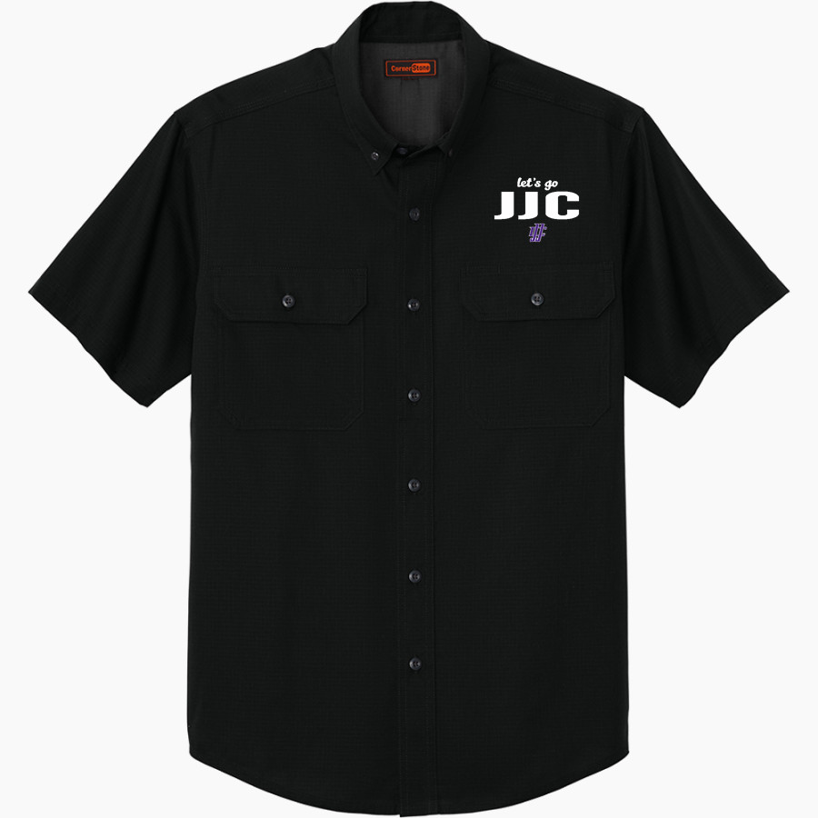 JJC Wolves <span class="pdp-name-mascot">JJC Wolves</span> CornerStone Men's Short Sleeve Select Ripstop Shirt
