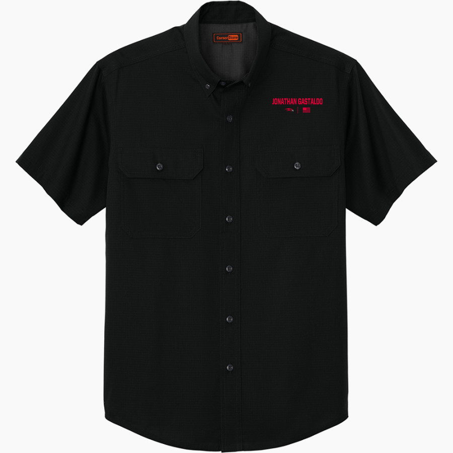 Jonathan Gastaldo Hawks <span class="pdp-name-mascot">Jonathan Gastaldo Hawks</span> CornerStone Men's Short Sleeve Select Ripstop Shirt