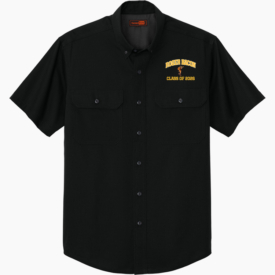 Roger Bacon Spartans <span class="pdp-name-mascot">Roger Bacon Spartans</span> CornerStone Men's Short Sleeve Select Ripstop Shirt
