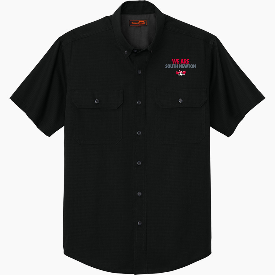 South Newton Middle School CornerStone Men's Short Sleeve Select Ripstop Shirt