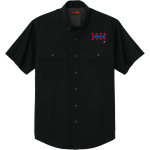 Secaucus Patriots <span class="pdp-name-mascot">Secaucus Patriots</span> CornerStone Men's Short Sleeve Select Ripstop Shirt Front Thumbnail