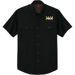 Box Lacrosse League Box Lacrosse League <span class="pdp-name-mascot">Box Lacrosse League</span> CornerStone Men's Short Sleeve Select Ripstop Shirt Front Thumbnail
