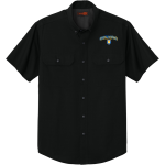 CHESTNUT RIDGE HIGH SCHOOL LIONS <span class="pdp-name-mascot">CHESTNUT RIDGE LIONS</span> CornerStone Men's Short Sleeve Select Ripstop Shirt Front Thumbnail