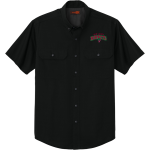 Oak Valley Hornets <span class="pdp-name-mascot">Oak Valley Hornets</span> CornerStone Men's Short Sleeve Select Ripstop Shirt Front Thumbnail
