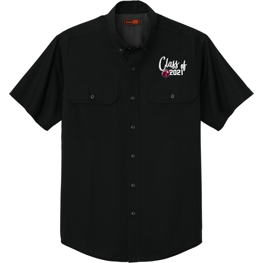 Seattle Pacific Falcons <span class="pdp-name-mascot">Seattle Pacific Falcons</span> CornerStone Men's Short Sleeve Select Ripstop Shirt
