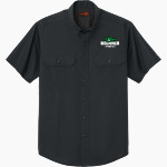 Brimmer and May Gators <span class="pdp-name-mascot">Brimmer & May School Gators</span> CornerStone Men's Short Sleeve Select Ripstop Shirt Front Thumbnail