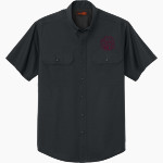 Mash Athletics CornerStone Men's Short Sleeve Select Ripstop Shirt Front Thumbnail