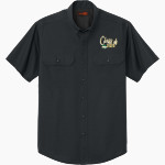 Fortune Academy Mighty Oaks online store CornerStone Men's Short Sleeve Select Ripstop Shirt Front Thumbnail