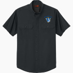 Vernonia Loggers <span class="pdp-name-mascot">Vernonia Loggers</span> CornerStone Men's Short Sleeve Select Ripstop Shirt Front Thumbnail
