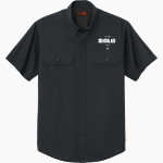 VENICE HIGH SCHOOL GONDOLIERS <span class="pdp-name-mascot">VENICE GONDOLIERS</span> CornerStone Men's Short Sleeve Select Ripstop Shirt Front Thumbnail