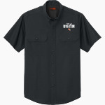 Riverton Hawks CornerStone Men's Short Sleeve Select Ripstop Shirt Front Thumbnail
