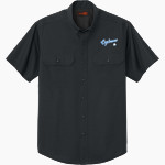 RIVERSIDE HIGH SCHOOL CYCLONES <span class="pdp-name-mascot">RIVERSIDE CYCLONES</span> CornerStone Men's Short Sleeve Select Ripstop Shirt Front Thumbnail