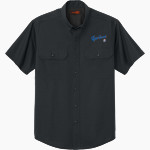 KERR-VANCE ACADEMY SPARTANS CornerStone Men's Short Sleeve Select Ripstop Shirt Front Thumbnail