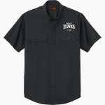 Kelly Hawks <span class="pdp-name-mascot">Kelly Hawks</span> CornerStone Men's Short Sleeve Select Ripstop Shirt Front Thumbnail