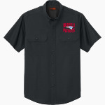 MIDFIELD HIGH SCHOOL PATRIOTS CornerStone Men's Short Sleeve Select Ripstop Shirt Front Thumbnail