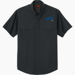 HOMESTEAD HIGH SCHOOL SPARTANS <span class="pdp-name-mascot">HOMESTEAD SPARTANS</span> CornerStone Men's Short Sleeve Select Ripstop Shirt Front Thumbnail
