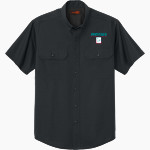 PISOTA Phoenix <span class="pdp-name-mascot">Phoenix International School of the Arts Phoenix</span> CornerStone Men's Short Sleeve Select Ripstop Shirt Front Thumbnail