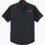 JAC-CEN-DEL HIGH SCHOOL EAGLES <span class="pdp-name-mascot">JAC - CEN-DEL EAGLES</span> CornerStone Men's Short Sleeve Select Ripstop Shirt Front Thumbnail