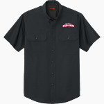 Goshen RedHawks <span class="pdp-name-mascot">Goshen RedHawks</span> CornerStone Men's Short Sleeve Select Ripstop Shirt Front Thumbnail