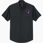 Nonnewaug Chiefs CornerStone Men's Short Sleeve Select Ripstop Shirt Front Thumbnail