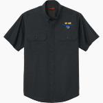 GATLINBURG-PITTMAN HIGH SCHOOL HIGHLANDERS <span class="pdp-name-mascot">GATLINBURG - PITTMAN HIGHLANDERS</span> CornerStone Men's Short Sleeve Select Ripstop Shirt Front Thumbnail