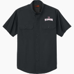 NANIH WAIYA HIGH SCHOOL WARRIORS <span class="pdp-name-mascot">NANIH WAIYA WARRIORS</span> CornerStone Men's Short Sleeve Select Ripstop Shirt Front Thumbnail