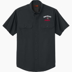 Belmont Abbey College The Official Store of the Crusaders <span class="pdp-name-mascot">Belmont Abbey Crusaders</span> CornerStone Men's Short Sleeve Select Ripstop Shirt Front Thumbnail
