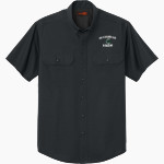 Farmington Glen Aquatic Club CornerStone Men's Short Sleeve Select Ripstop Shirt Front Thumbnail