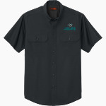 CAPITAL HIGH SCHOOL JAGUARS <span class="pdp-name-mascot">CAPITAL JAGUARS</span> CornerStone Men's Short Sleeve Select Ripstop Shirt Front Thumbnail