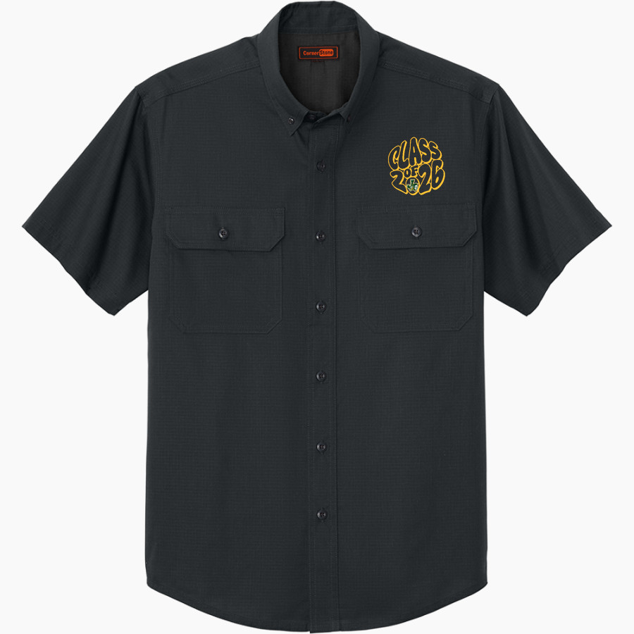 JUPITER HIGH SCHOOL WARRIORS <span class="pdp-name-mascot">JUPITER WARRIORS</span> CornerStone Men's Short Sleeve Select Ripstop Shirt