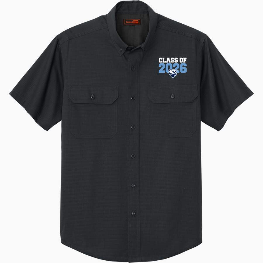 Hamilton Heights Hawks <span class="pdp-name-mascot">Hamilton Heights Christian Academy Hawks</span> CornerStone Men's Short Sleeve Select Ripstop Shirt