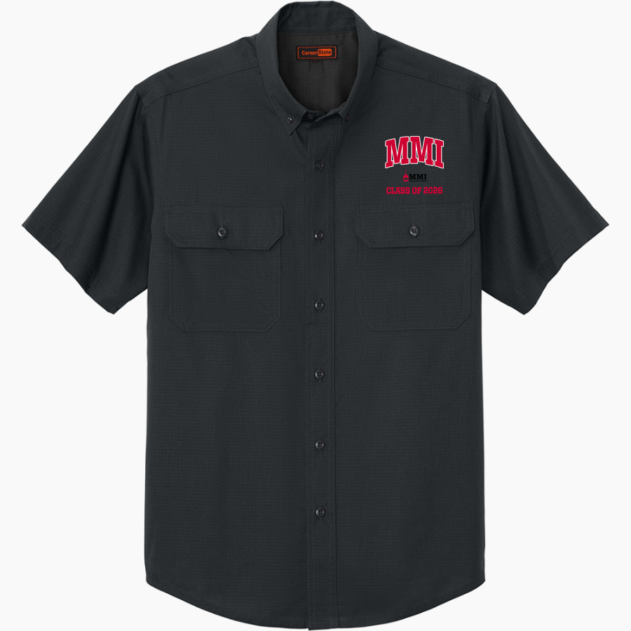 MMI PREPARATORY SCHOOL PREPPERS <span class="pdp-name-mascot">MMI PREPARATORY PREPPERS</span> CornerStone Men's Short Sleeve Select Ripstop Shirt