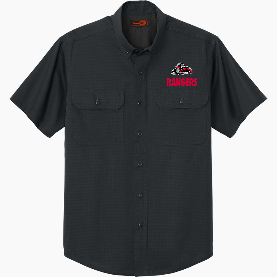 TERRY HIGH SCHOOL RANGERS <span class="pdp-name-mascot">TERRY RANGERS</span> CornerStone Men's Short Sleeve Select Ripstop Shirt