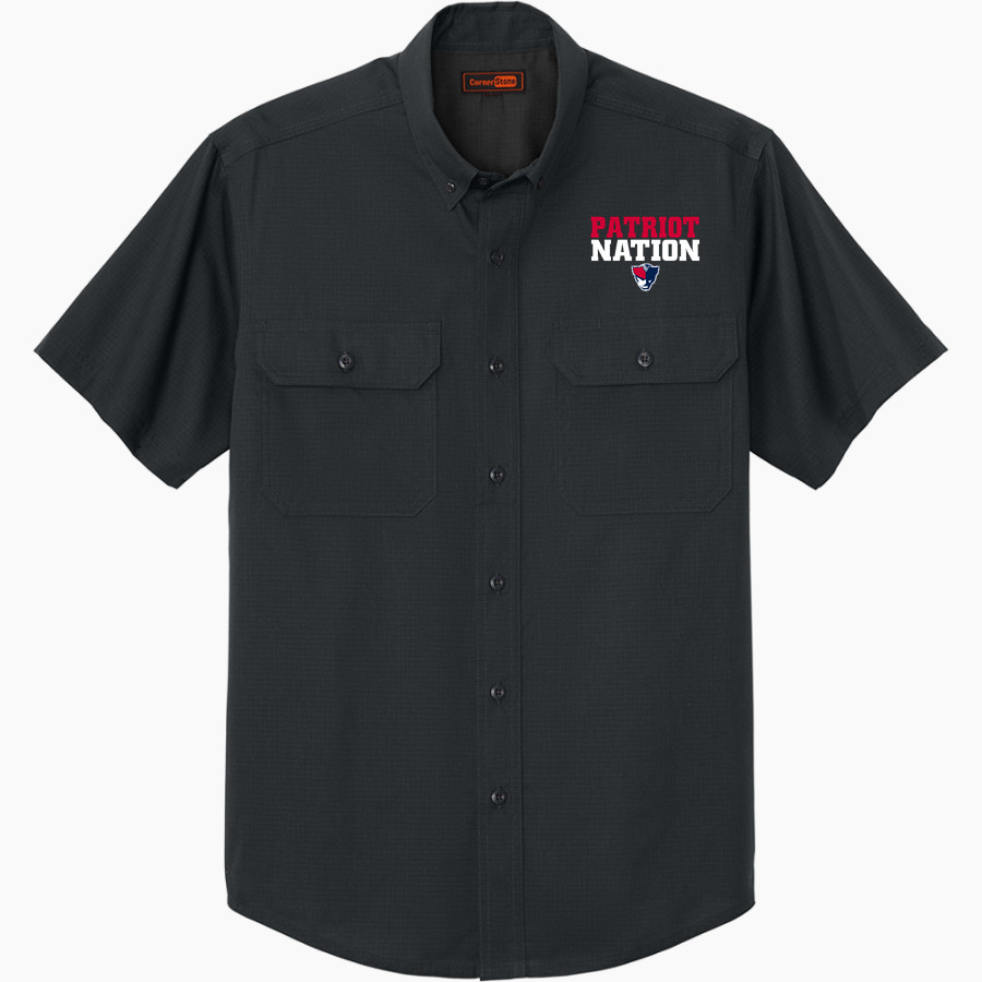 FREEDOM HIGH SCHOOL PATRIOTS <span class="pdp-name-mascot">FREEDOM PATRIOTS</span> CornerStone Men's Short Sleeve Select Ripstop Shirt