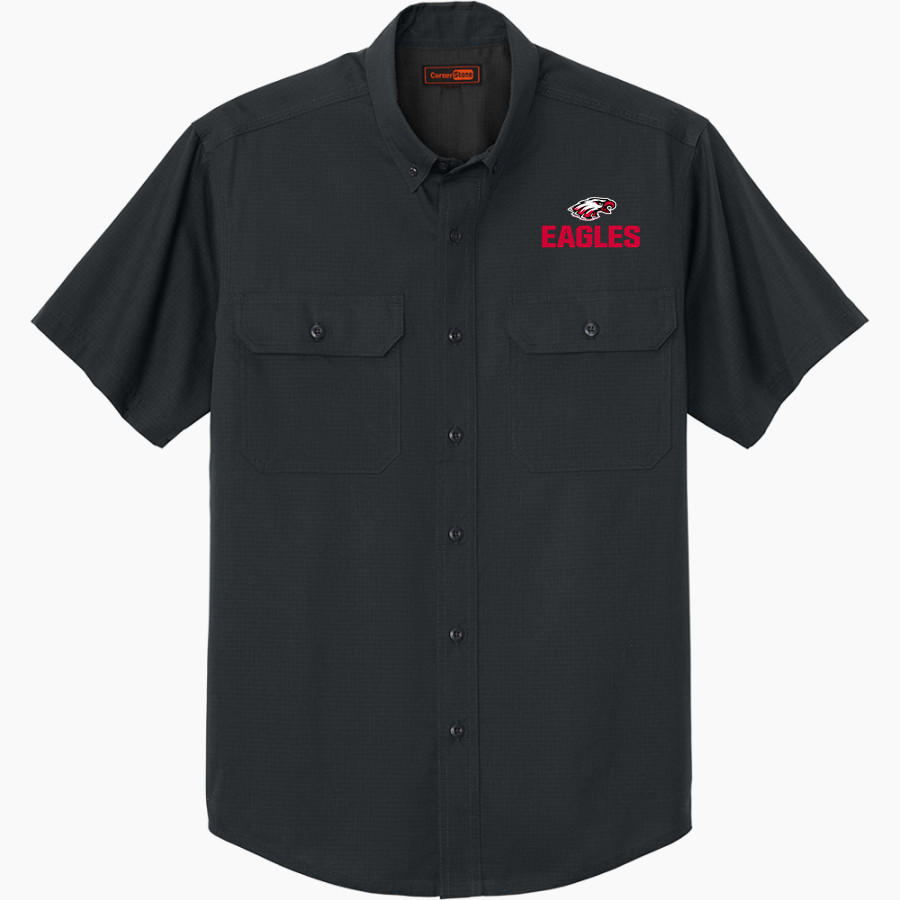 ARGYLE HIGH SCHOOL EAGLES <span class="pdp-name-mascot">ARGYLE EAGLES</span> CornerStone Men's Short Sleeve Select Ripstop Shirt