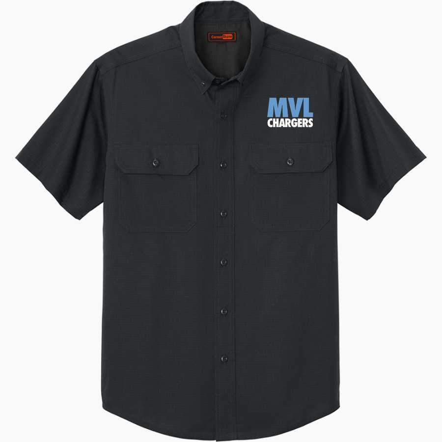 MVL Chargers <span class="pdp-name-mascot">MVL Chargers</span> CornerStone Men's Short Sleeve Select Ripstop Shirt