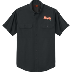 Plainfield East Bengals <span class="pdp-name-mascot">Plainfield East</span> CornerStone Men's Short Sleeve Select Ripstop Shirt Front Thumbnail