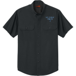 EAST CATHOLIC EAGLES ONLINE STORE <span class="pdp-name-mascot">EAST EAGLES</span> CornerStone Men's Short Sleeve Select Ripstop Shirt Front Thumbnail