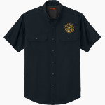 Smith Bears <span class="pdp-name-mascot">SMITH COLLEGE BEARS</span> CornerStone Men's Short Sleeve Select Ripstop Shirt Front Thumbnail