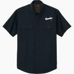 A L JOHNSON HIGH SCHOOL CRUSADERS <span class="pdp-name-mascot">A L JOHNSON CRUSADERS</span> CornerStone Men's Short Sleeve Select Ripstop Shirt Front Thumbnail