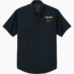 Massapequa Chiefs <span class="pdp-name-mascot">Massapequa Chiefs</span> CornerStone Men's Short Sleeve Select Ripstop Shirt Front Thumbnail