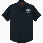 Skyview Eagles <span class="pdp-name-mascot">Skyview Middle Eagles</span> CornerStone Men's Short Sleeve Select Ripstop Shirt Front Thumbnail