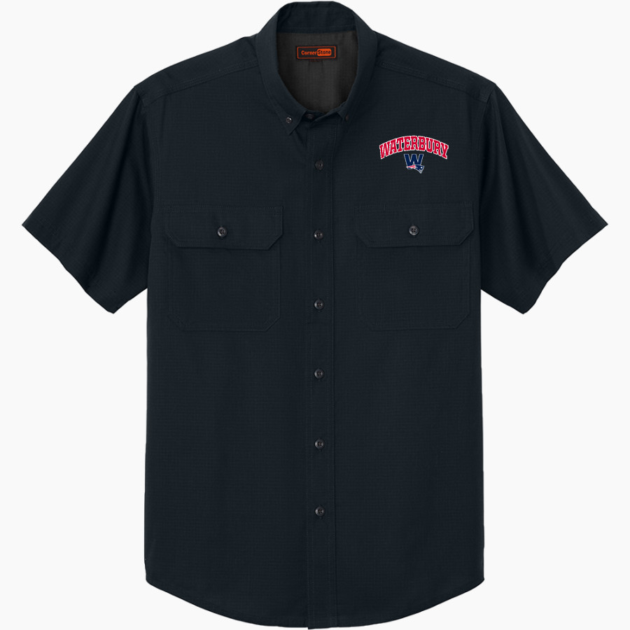 Waterbury Patriots <span class="pdp-name-mascot">Waterbury Patriots Football</span> CornerStone Men's Short Sleeve Select Ripstop Shirt
