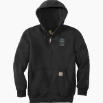 FCS Iolana <span class="pdp-name-mascot">FCS Iolana</span> Carhartt Men's Rain Defender Paxton Heavyweight Hooded Zip-Front Sweatshirt Front Thumbnail