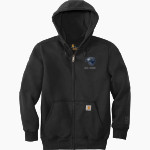 TAMAQUA AREA HIGH SCHOOL BLUE RAIDERS <span class="pdp-name-mascot">TAMAQUA AREA BLUE RAIDERS</span> Carhartt Men's Rain Defender Paxton Heavyweight Hooded Zip-Front Sweatshirt Front Thumbnail